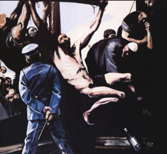 Il quadro di Mica Popovic