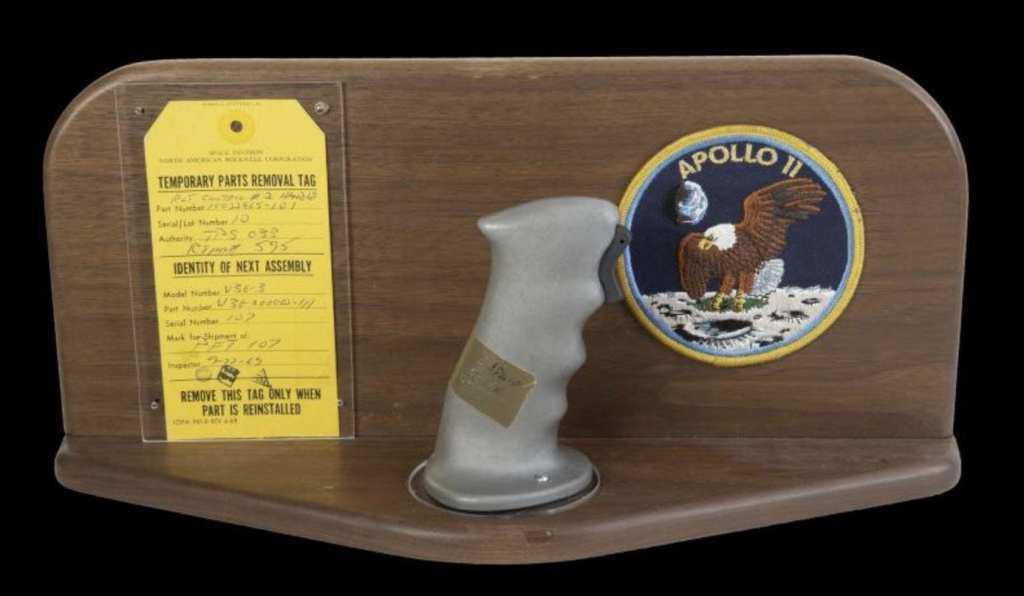 Joystick usato sull'Apollo 11