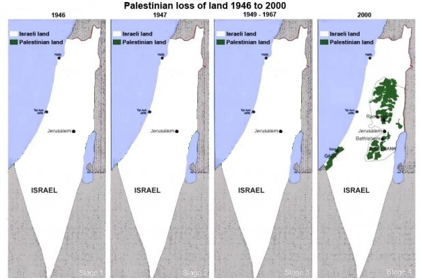 mappa Israele