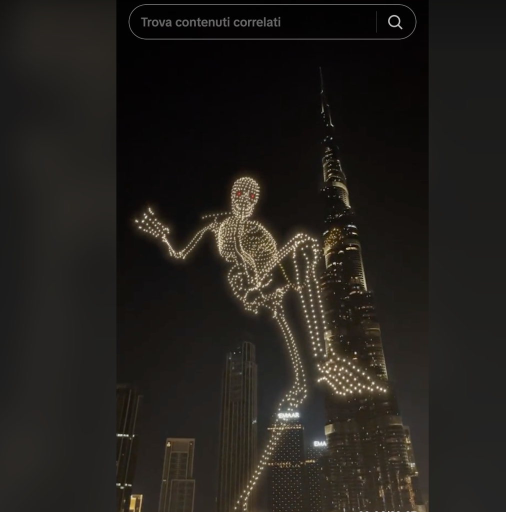 Il video dello scheletro danzante a Dubai che potrebbe non essere mai esistito