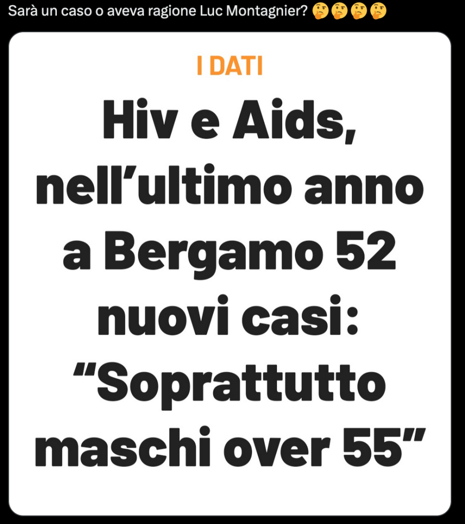 Il complotto che collega i casi di HIV a Bergamo al vaccino COVID19 (a torto)