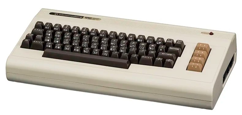 Commodore VIC20, primo computer Commodore con audio incorporato