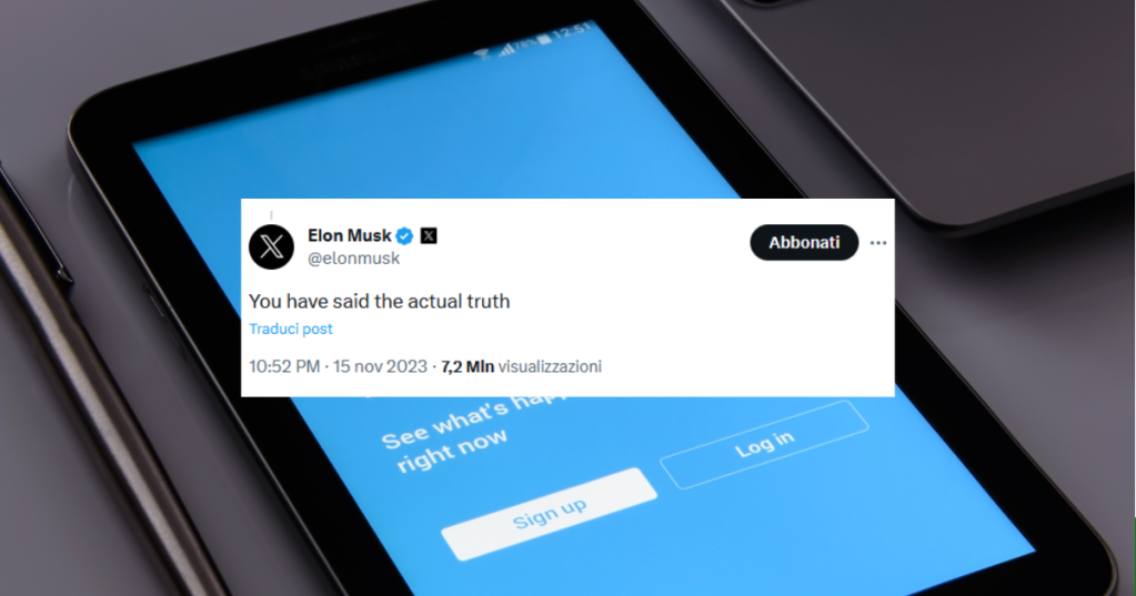Elon Musk approva il tweet sbagliato: X ancora nei guai