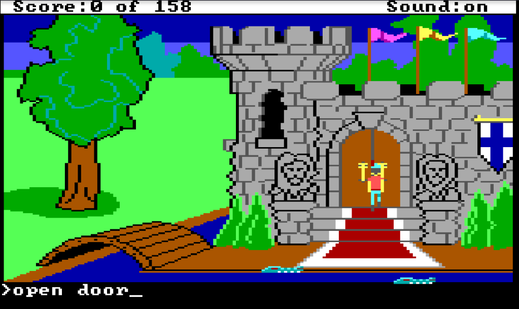 Schermata di King's Quest