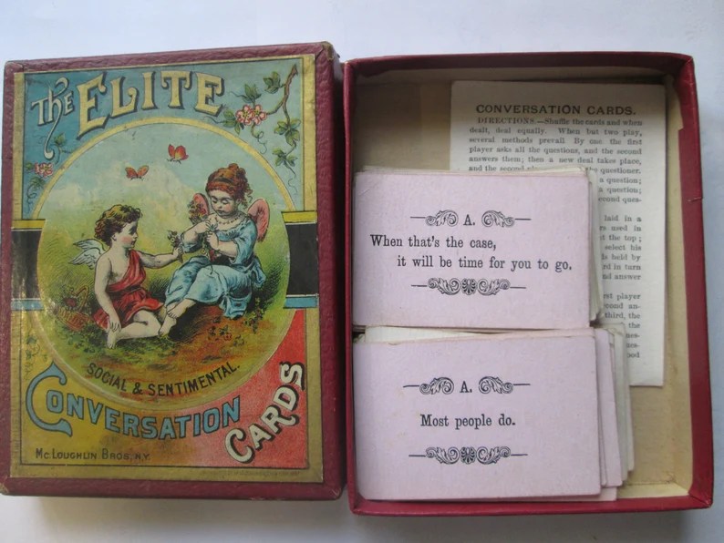 Il gioco dell'800 che serviva a rimorchiare, antenato delle Cards Against Humanity