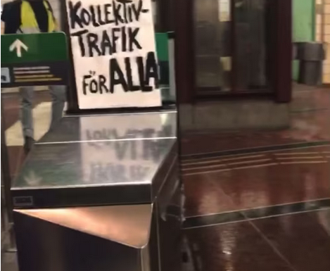 Planka.nu: i ribelli della metro in Svezia, ed organizzati