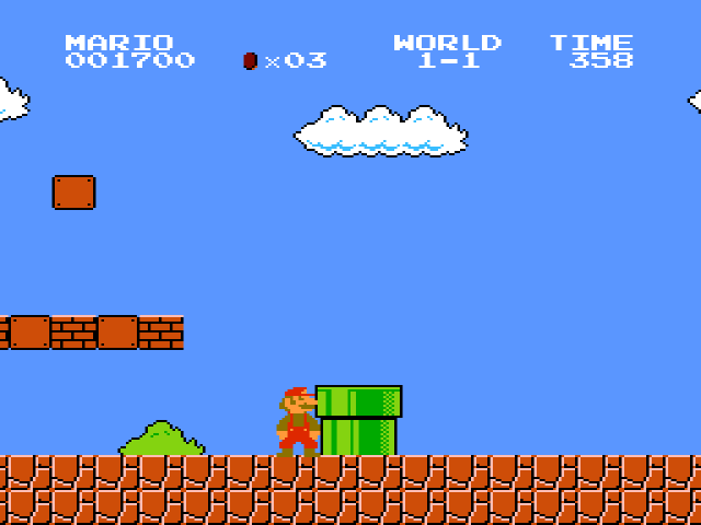 Super Mario, esempio di gioco iconico della Seconda Generazione