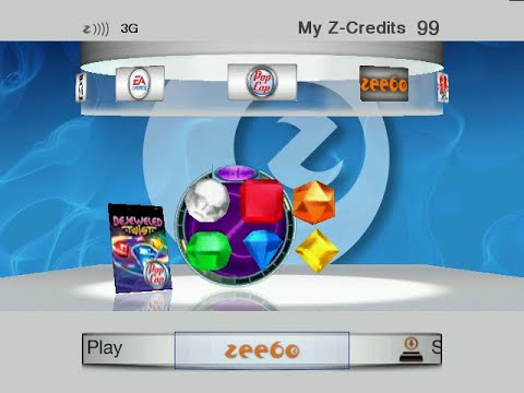 Interfaccia Zeebo, fonte YouTube