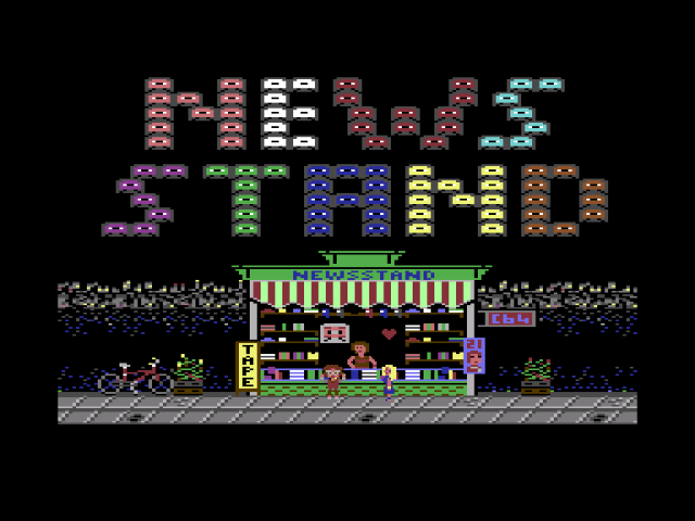 Schermata dal gioco moderno "News Stand"