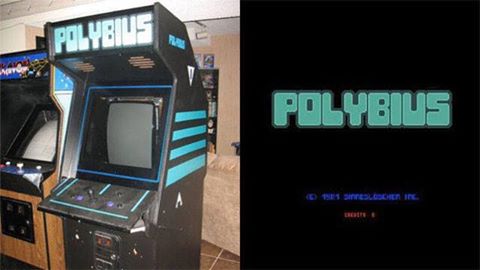 Altra ricostruzione di Polybius, con falsa screen di inizio