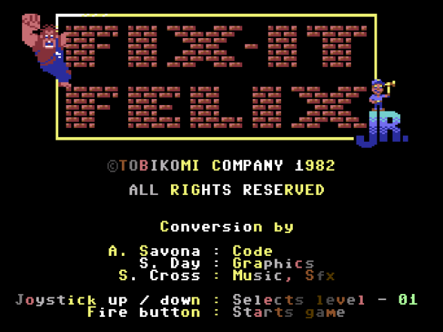 Basterebbe pensare che il programmatore e il grafico citati erano bambini negli anni '80 indicati come data di creazione del gioco...