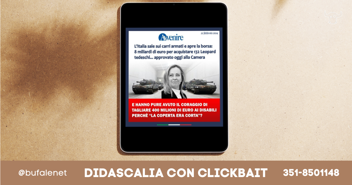 bufala sindaco di lonigo