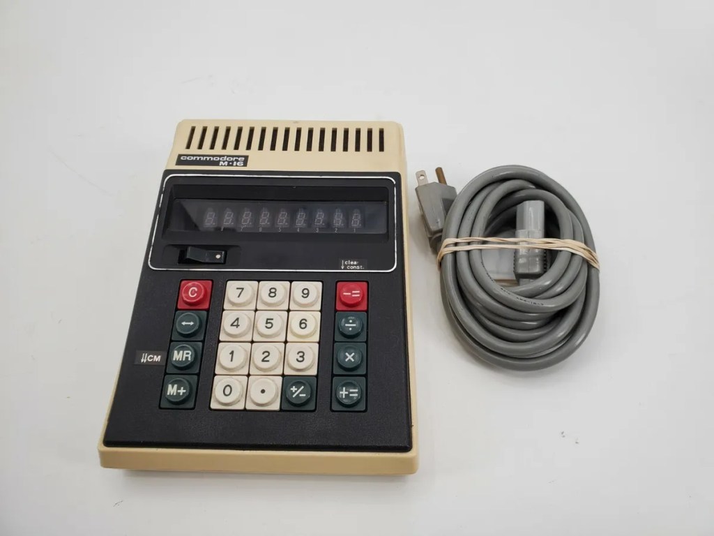 Esempio di calcolatrice Commodore