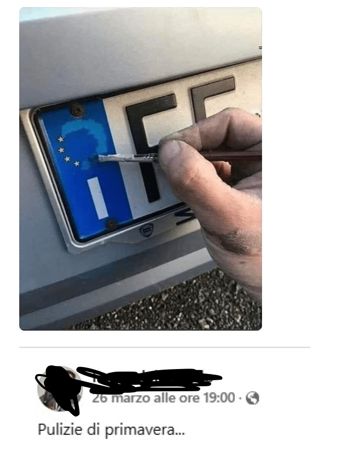 Perché cancellare il simbolo europeo dalla propria targa è una pessima idea