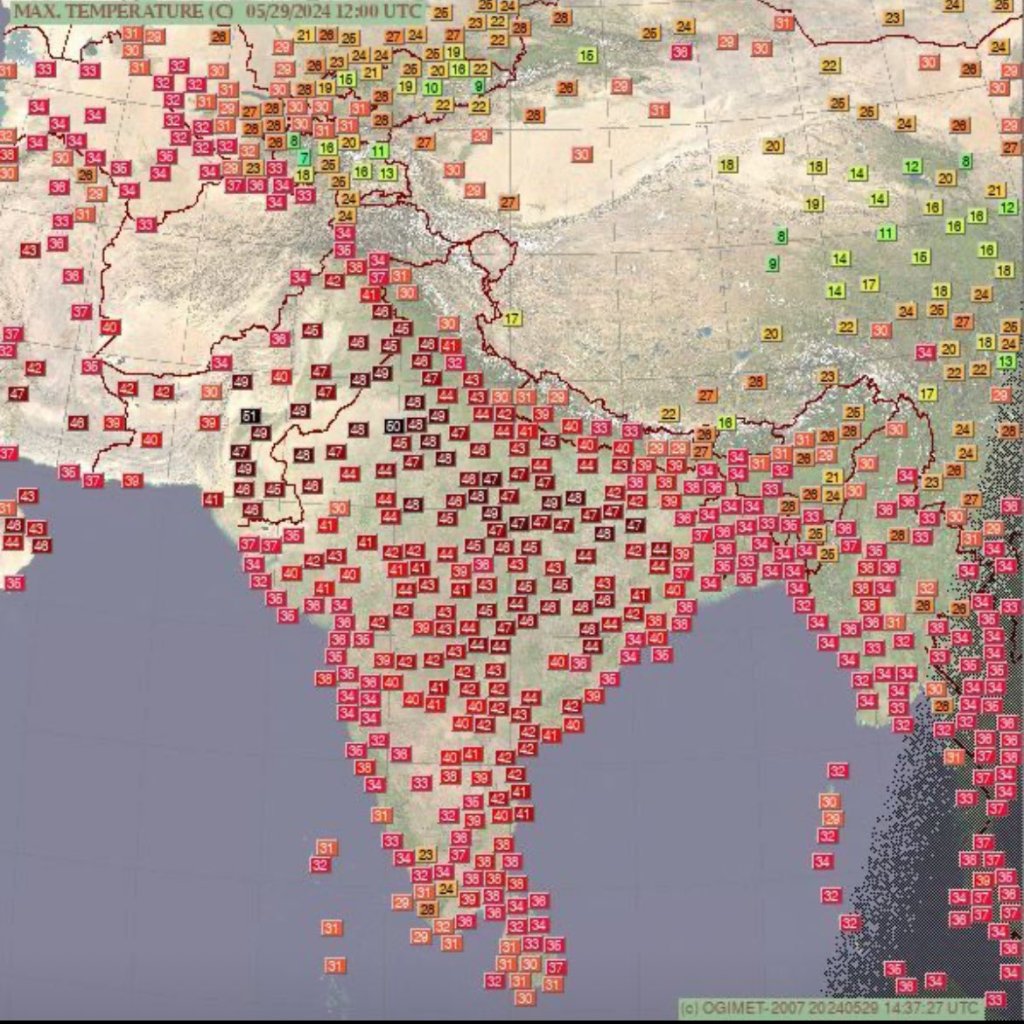 Ondata di caldo anomalo in India: l'ombra del cambiamento climatico