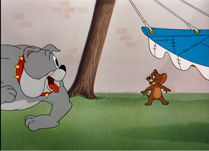 Jerry e il cane Spike