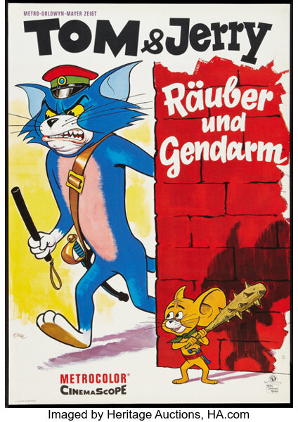 Poster tedesco di Tom&Jerry