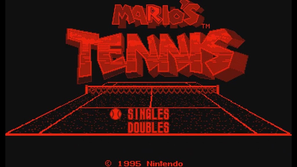 Prima di Mario Tennis c'era Mario's Tennis