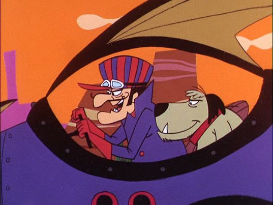 Dick Dastardly e la vettura 00
