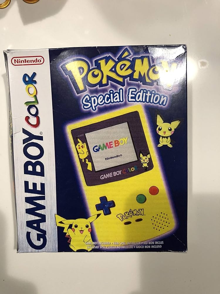 GameBoy Color, Pikachu edition