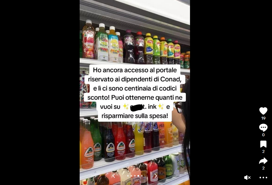 Attenti ai "segreti della Conad" rivelati dall'astuta commessa....