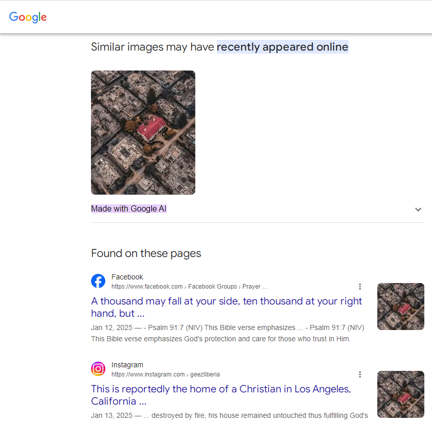 La "ricreazione" della "casa cristiana dal tetto rosso", fonte imgur