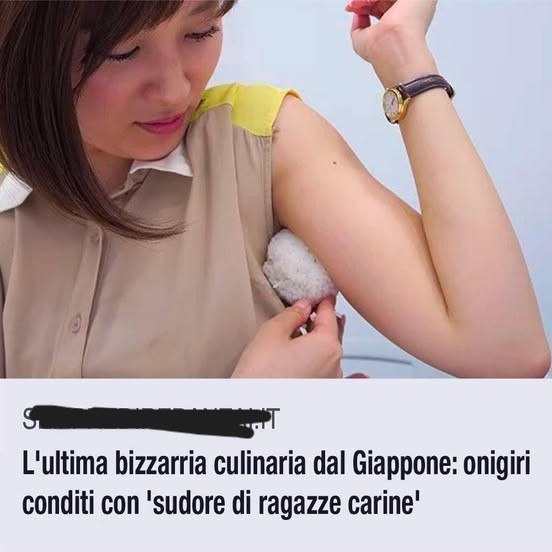 Ma gli onigiri di ascella nubile sono davvero un piatto Giapponese?