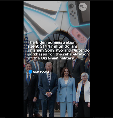 No, non è vero che Biden ha regalato 144 milioni di falsi acquisti di videogame all'Ucraina