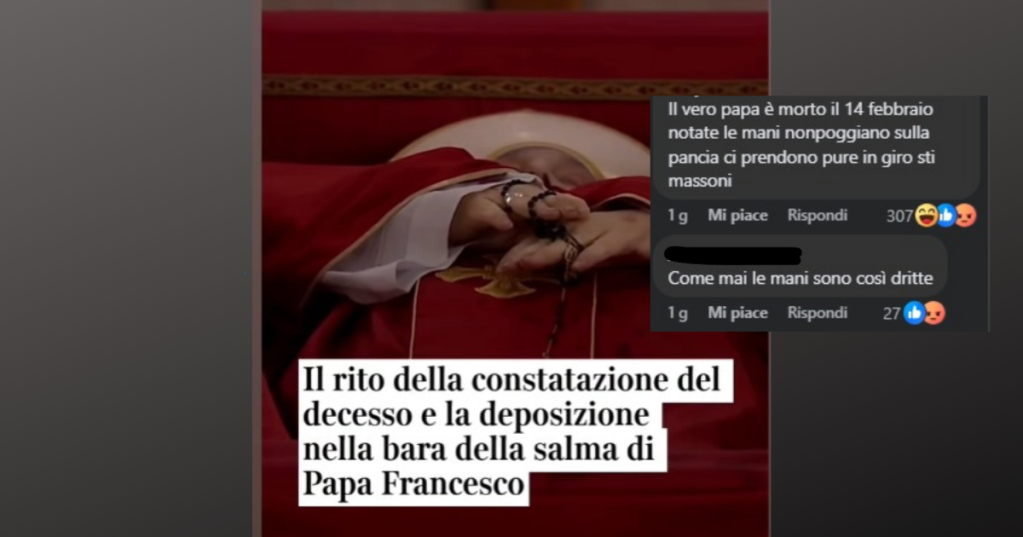 Il complotto delle "Mani dritte del Papa" e altre teorie