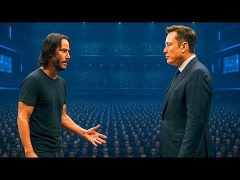 Il dialogo sulle AI tra Elon Musk e Keanu Reeves non c'è mai stato