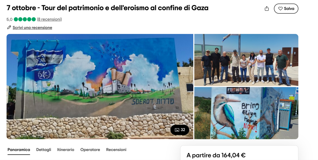 Il caso del Turismo bellico a Gaza