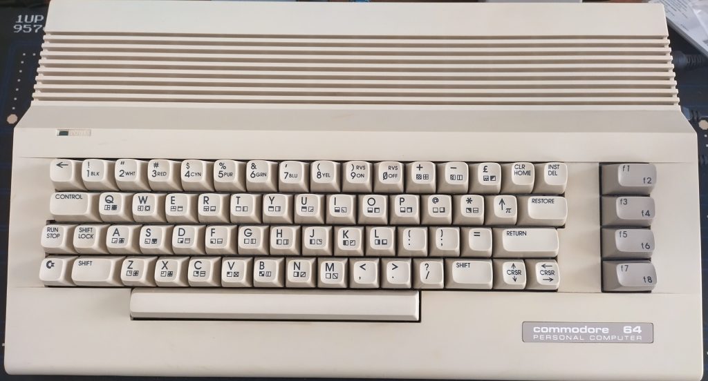 Tastiera del Commodore 64