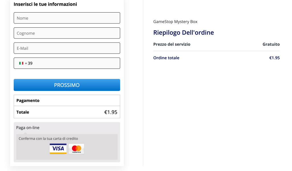 La richiesta economica