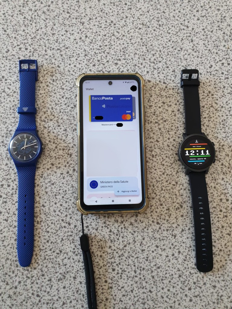 Soluzioni alternative: Swatch!Pay, Google Pay su Smartphone, Smartwatch
