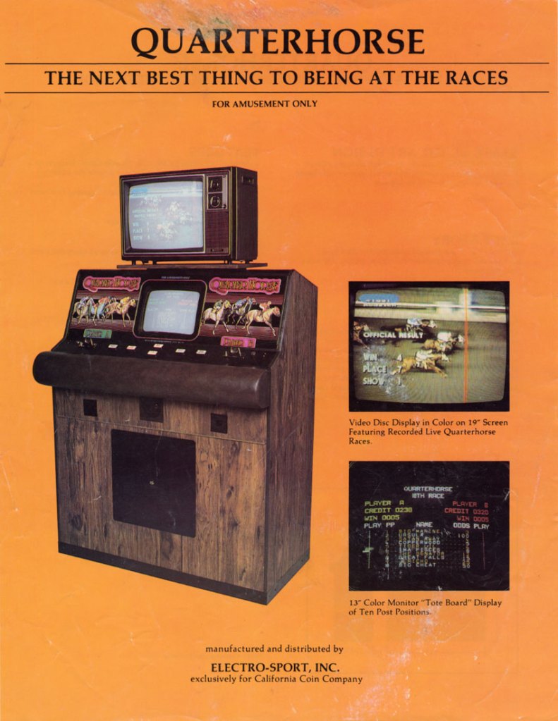 Locandina di Quarter-Horse con scene in LaserDisc