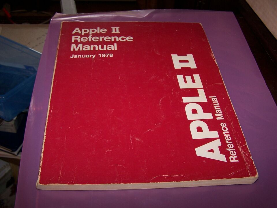 Il "Libro Rosso", ovvero il manuale dell'Apple II