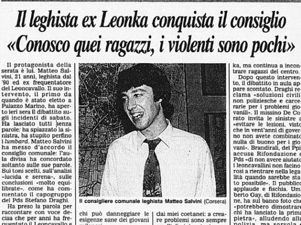 Salvini frequentatore del Leoncavallo? Attenti alla disinformazione