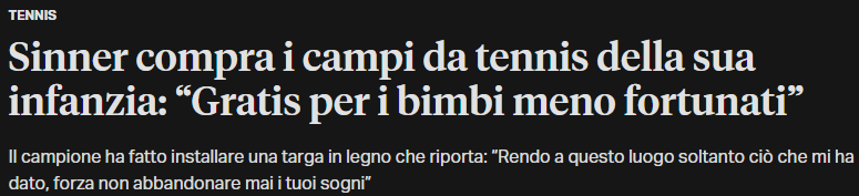 Titolo ispirato alla fake