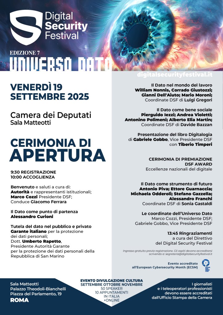 Il programma dell'evento