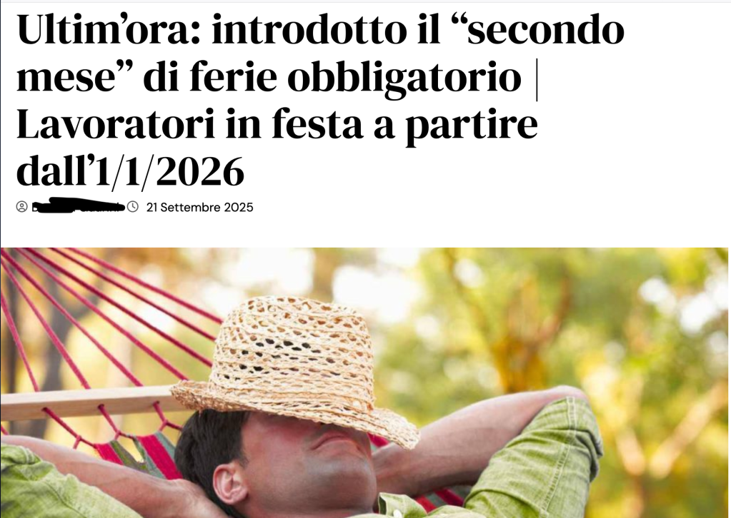 Nessun mese in più di vacanze: smontiamo la bufala d’autunno