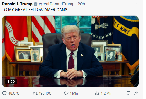 Il curioso caso del video di Trump: deepfake o filtri?