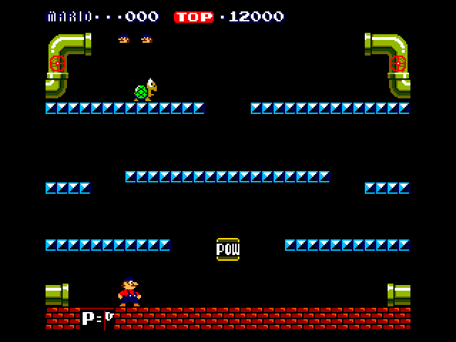 Gameplay di Mario Bros.