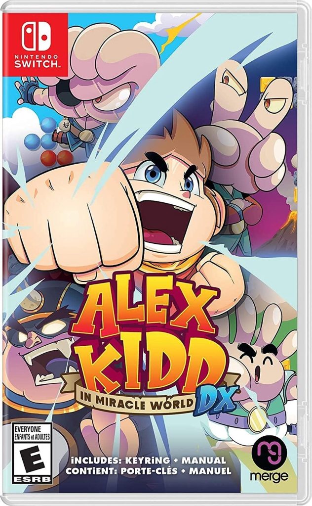 Boxart di Alex Kidd DX per Switch