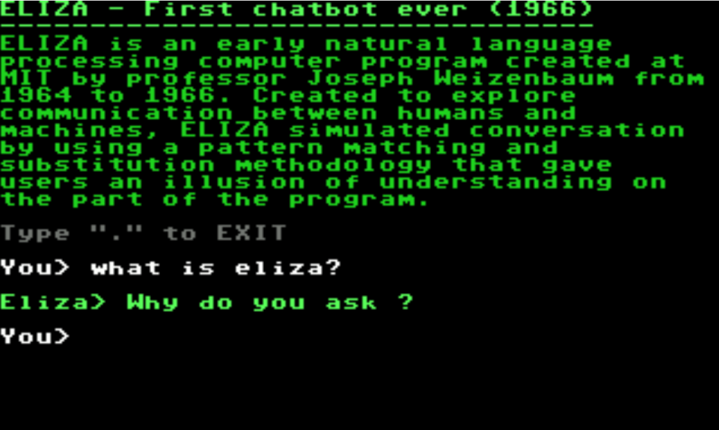Esempio di domanda posta ad Eliza su Retrocampus