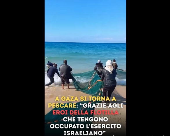 Il video dei pescatori salvati dalla Flotilla è datato (e probabilmente alterato)
