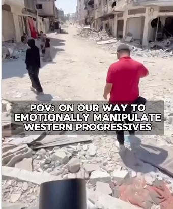 I video della teoria cospirativa di Pallywood