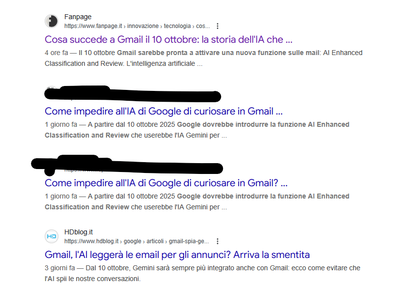 Due testate che hanno smentito ed un articolo che parla dei presunti rimedi