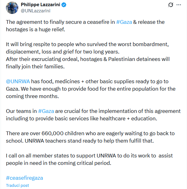 Il messaggio completo