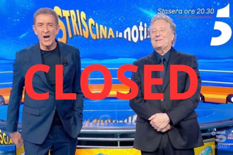 No, non sta per chiudere Striscia la Notizia
