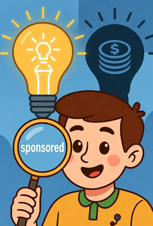 Una onesta domanda: un divulgatore sponsorizzato è ancora indipendente?